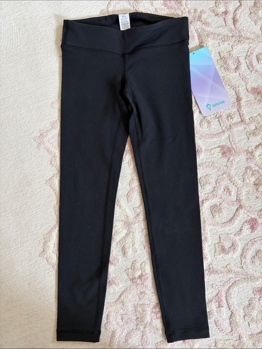 Ivivva Girls' Black Performance Leggings